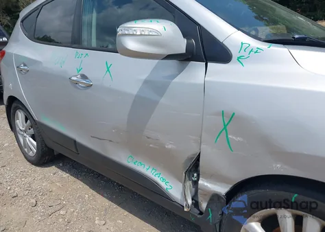 2013 Hyundai Tucson Limited из США, поврежденный, VIN KM8JUCAC8DU598254